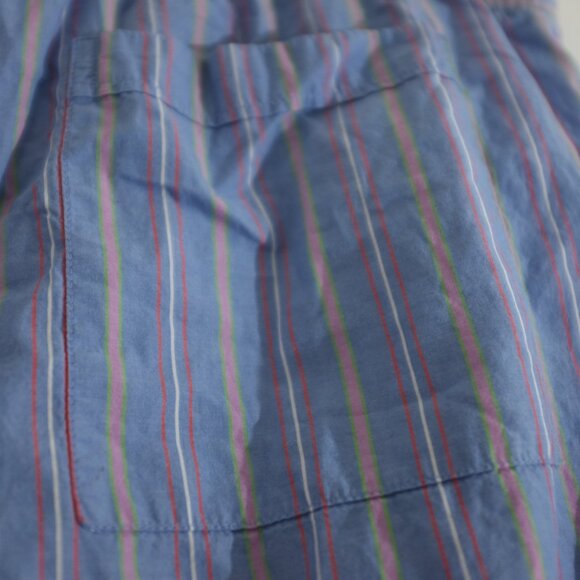 COPY - GAP blue with colourful stripes lounge pants drawstring 100% cotton size… - Picture 4 of 5